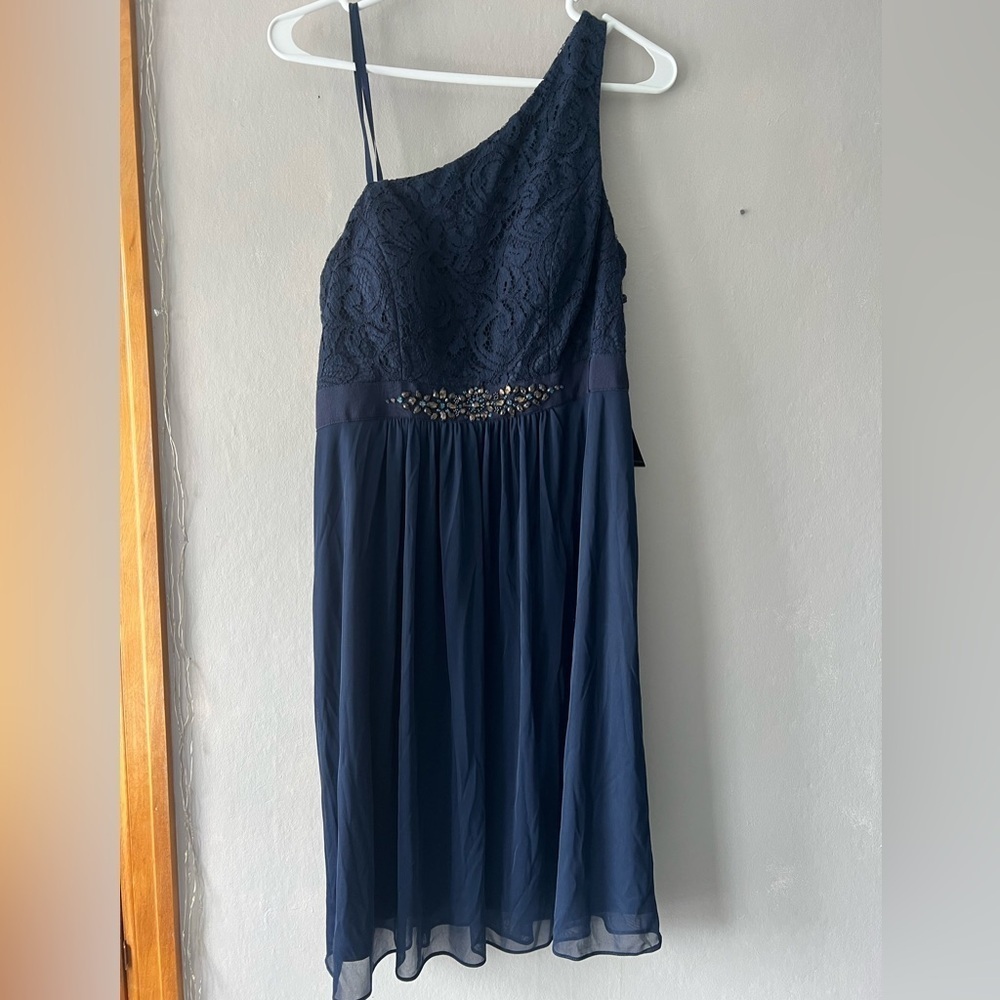Adrianna Papell One Shoulder Dress